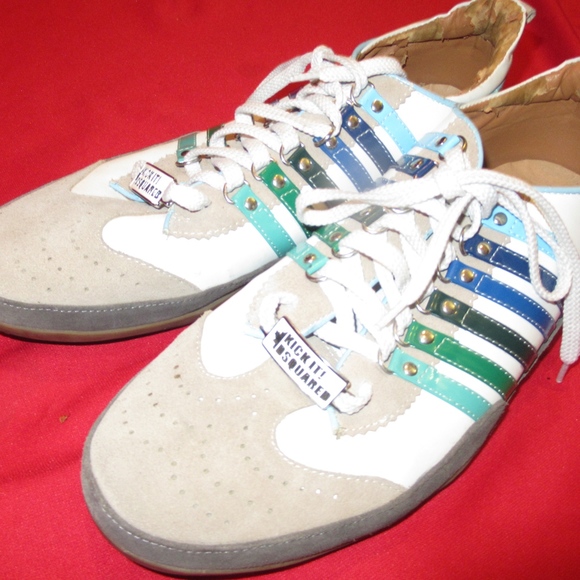 DSQUARED2 Classic Kick It 1964 Tennis Shoes sz 45 main image 6